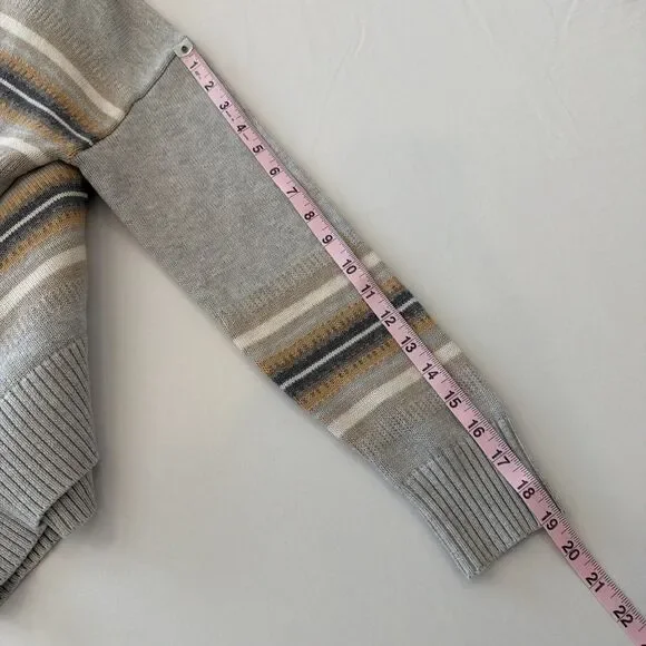 Pendleton S Western Horizons Oversized Cardigan Sweater Wool Blnd Longhorn Rodeo - Picture 9 of 14